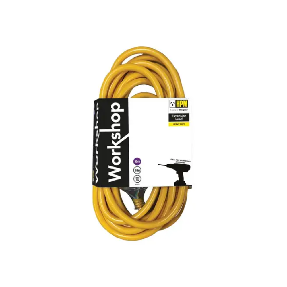HPM Extension Lead Heavy Duty 10 amp 10M