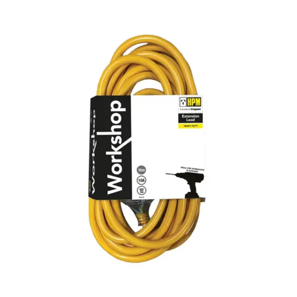 HPM Extension Lead Heavy Duty 10 amp 15M