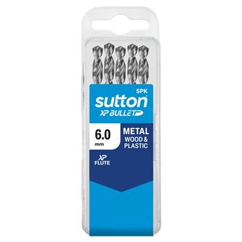 Sutton Tools HSS Bright XP Bullet Jobber Drill Bit 6mm