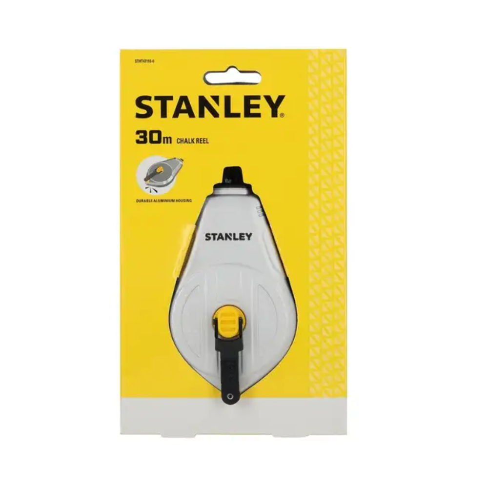 Stanley Aluminium Chalk Line Reel 30m