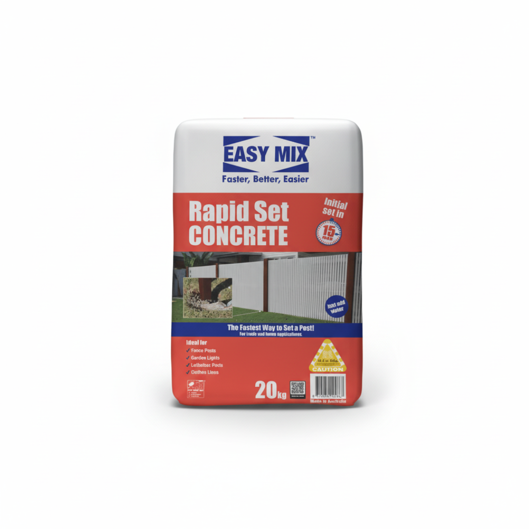 Easy Mix Rapid Set Concrete packaging on a white background