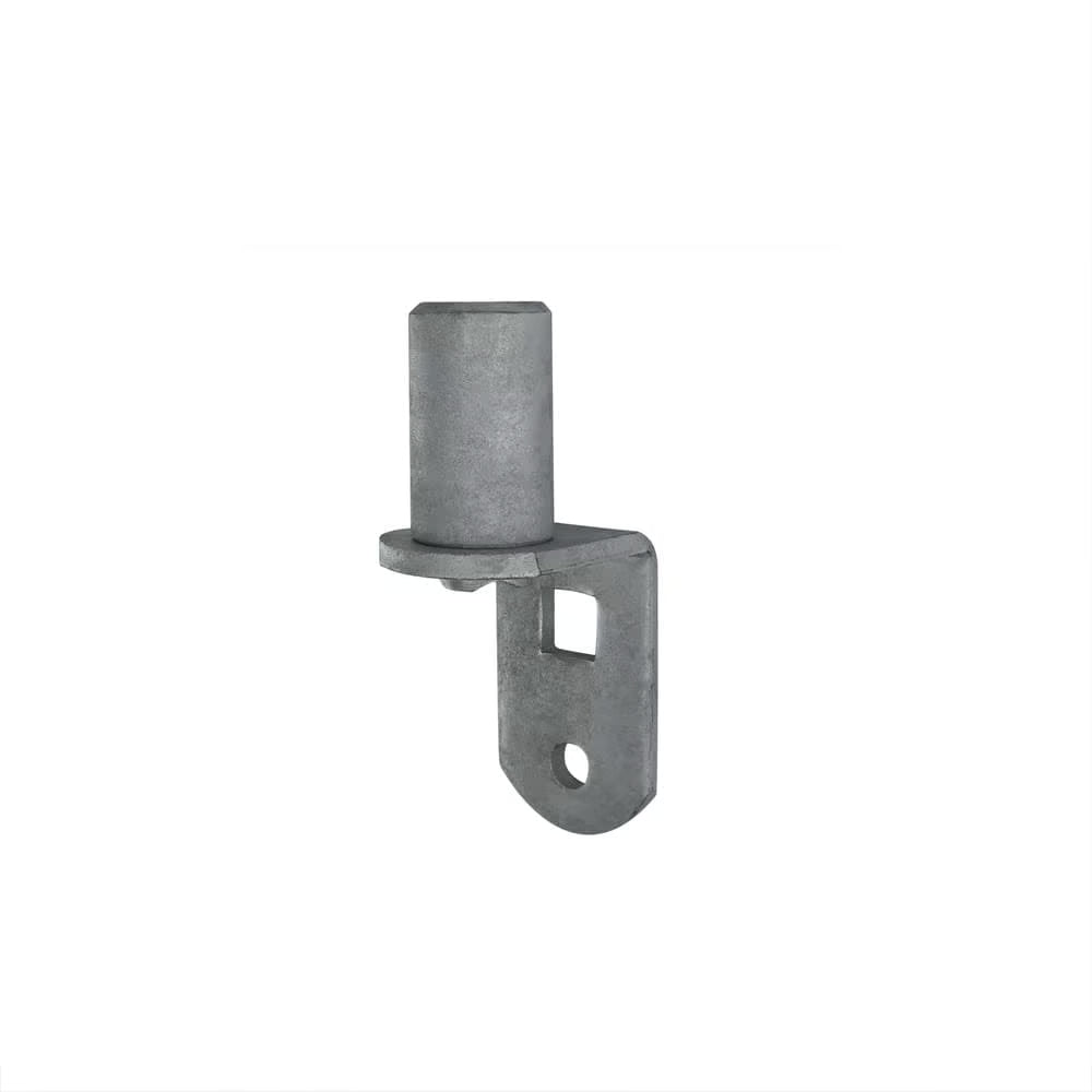 Metal bracket on a white background