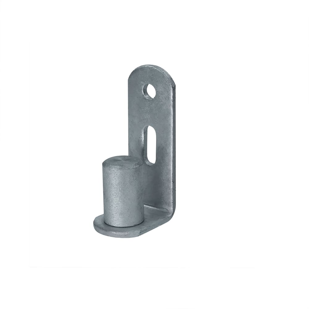 Metal bracket on a white background