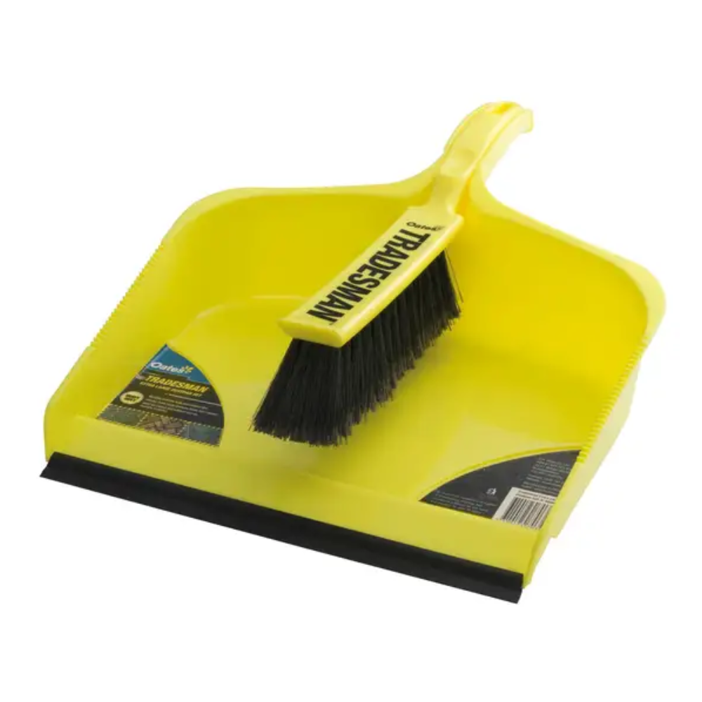 Oates Tradesman Dustpan & Brush Set Extra Large