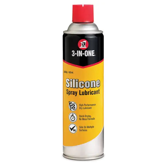 3-IN-ONE Easy Slide Silicone Spray Lubricant 325g