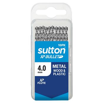Sutton Tools HSS Bright XP Bullet Jobber Drill Bit 4mm