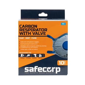 Safecorp Respirator Disposable P2 10 Pack