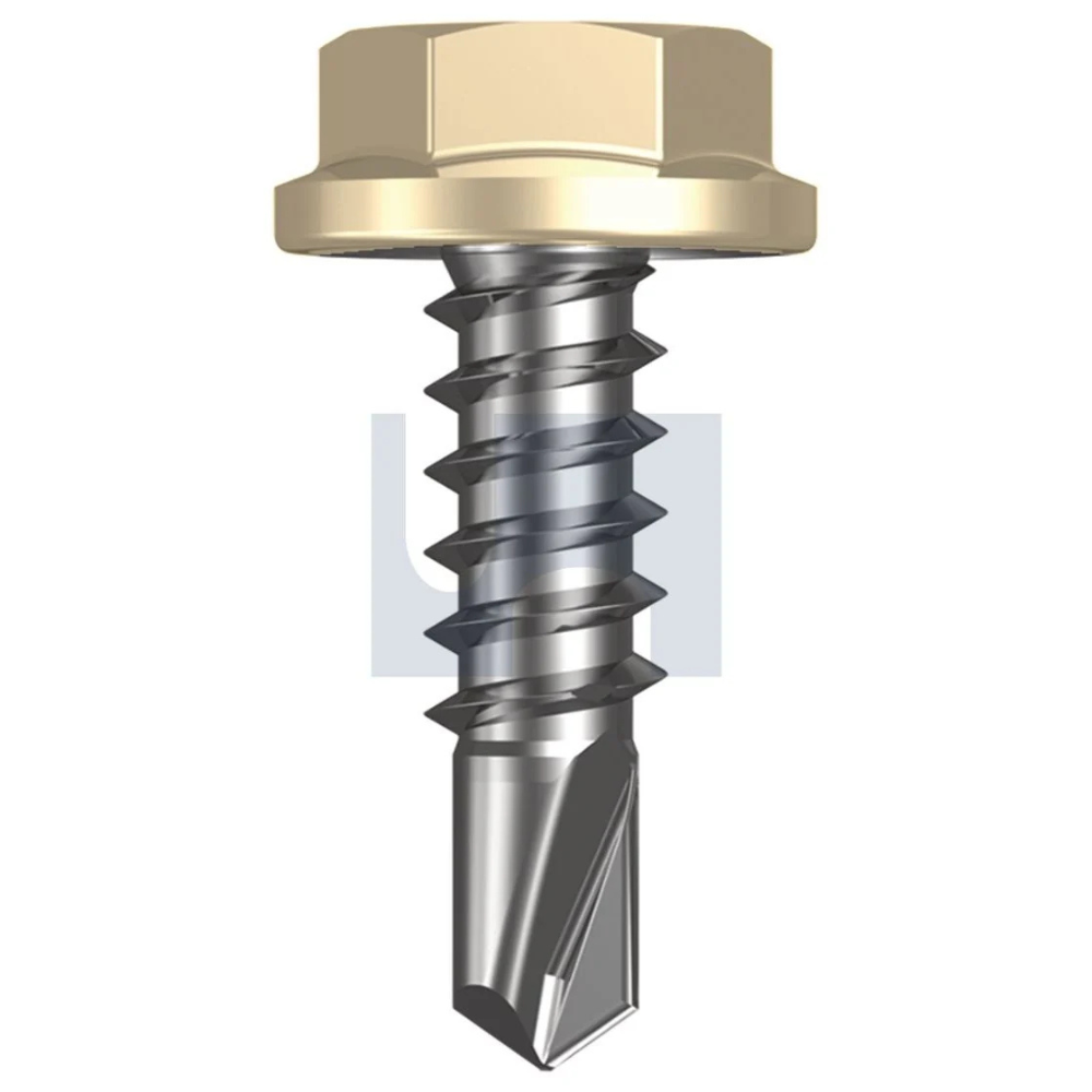 CL4 MO Met Flag Hex Screw: 10-16x16