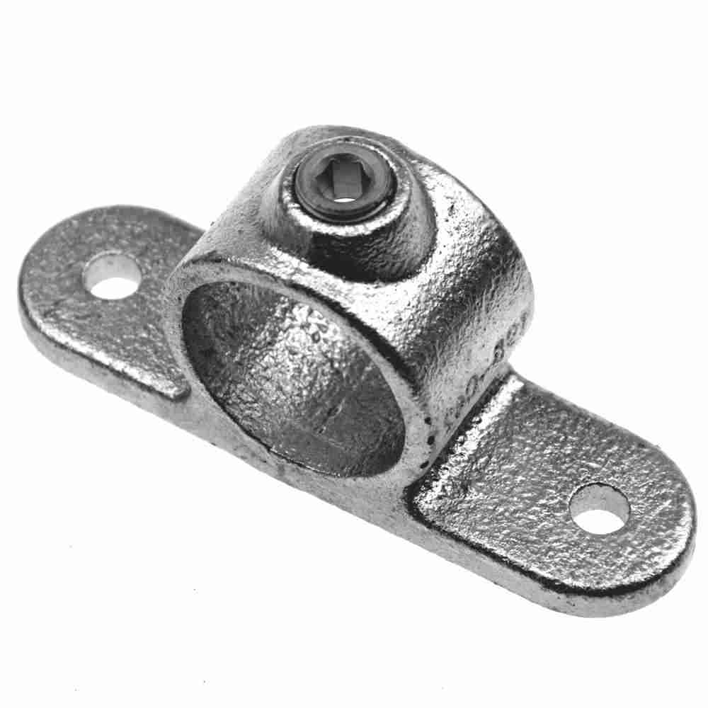 Metal bracket on a white background